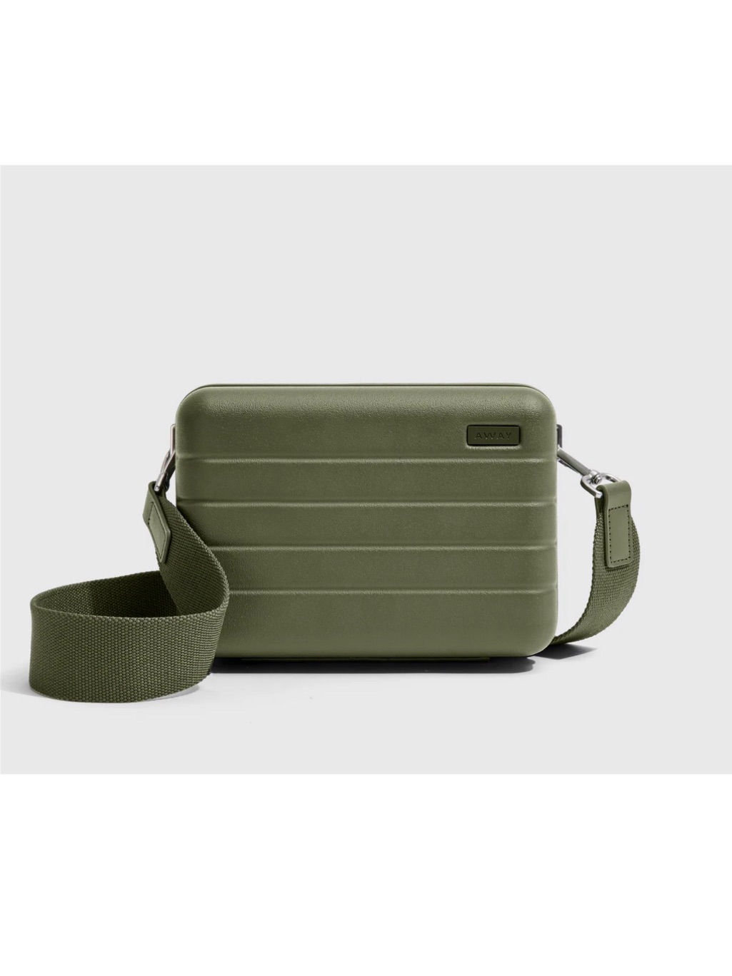 New Away Mini Crossbody In Olive Green